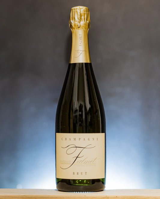 Nathalie Falmet Champagne Brut Pinot Noir Nero Aube Vino Francia