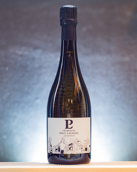 Paul Launois Champagne Composition 5 Extra Brut Chardonnay Pinot Nero Cote Des Blancs Vino Francia