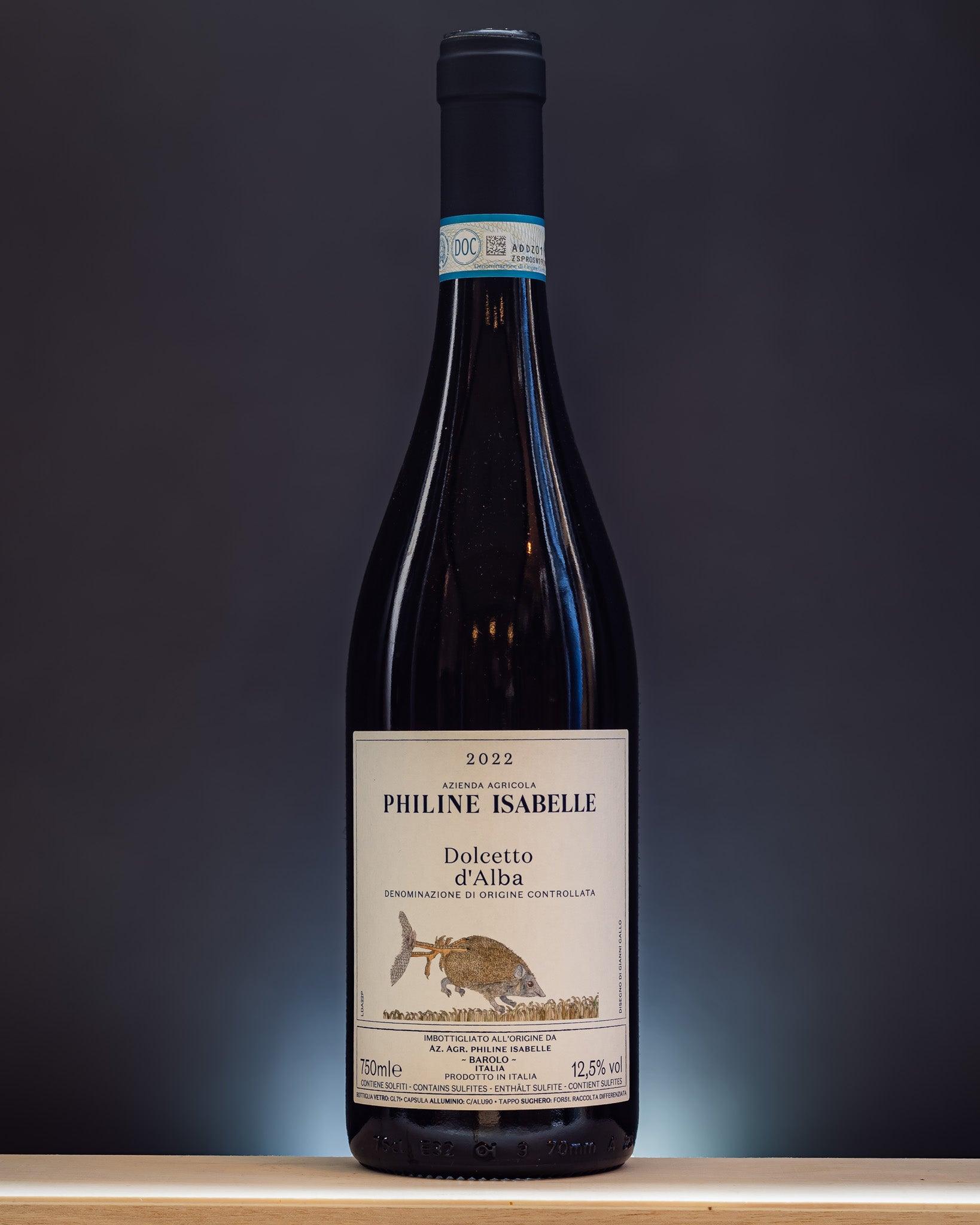 Philine Isabelle Dolcetto d'Alba 2022 Vino Rosso Piemonte Italia