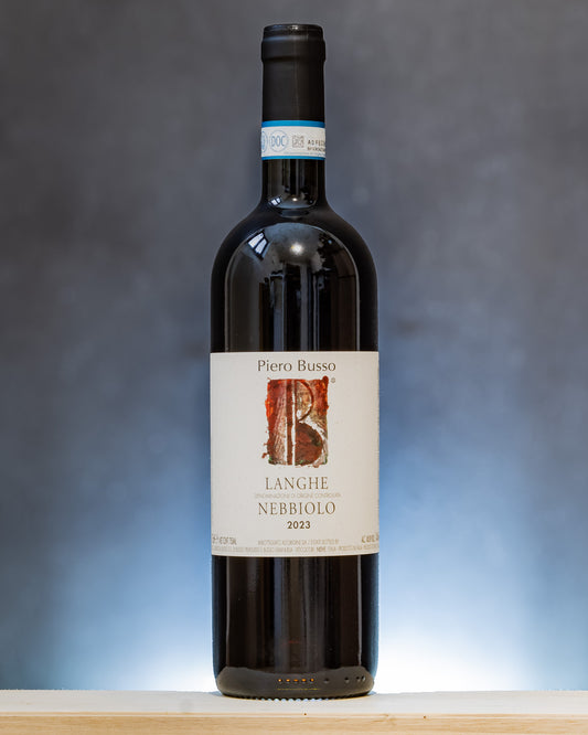Piero Busso Nebbiolo Langhe Vino Rosso 2023 Neive Piemonte Italia