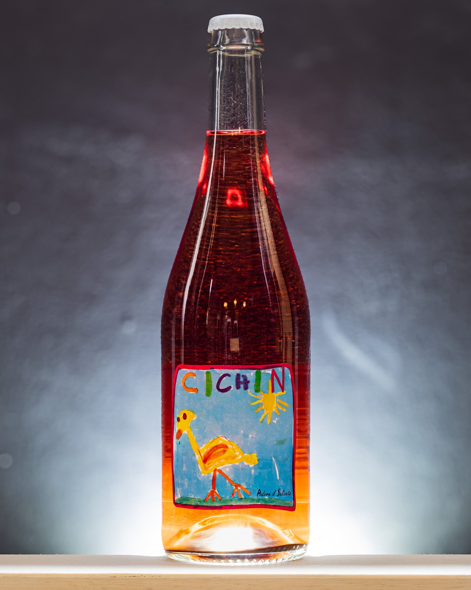 Podere Saliceto Cichin Rosato Frizzante Lambrusco Benetti Emilia Romagna Vino Italia