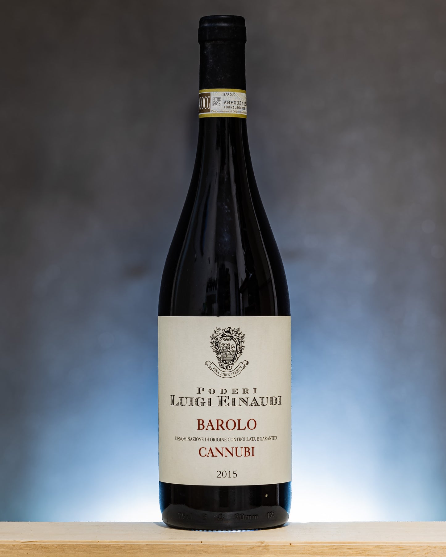 Poderi Luigi Einaudi Barolo 2015 Cannubi Nebbiolo Langhe Piemonte Vino Rosso Italia