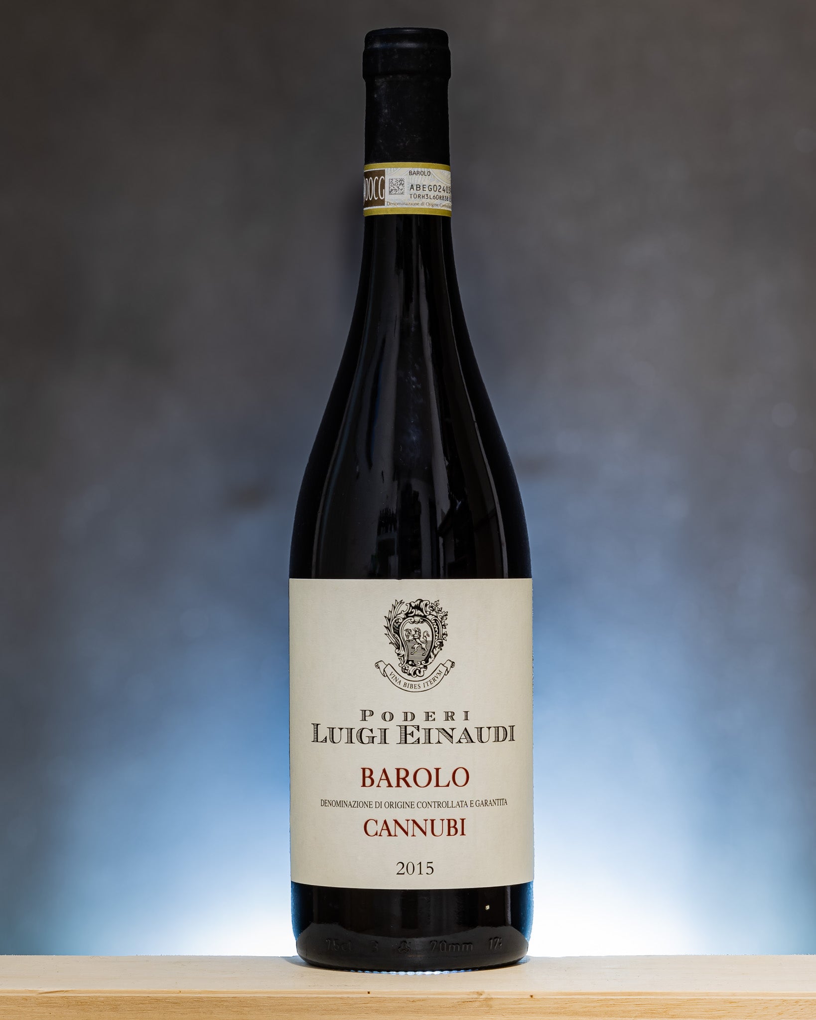 Poderi Luigi Einaudi Barolo 2015 Cannubi Nebbiolo Langhe Piemonte Vino Rosso Italia