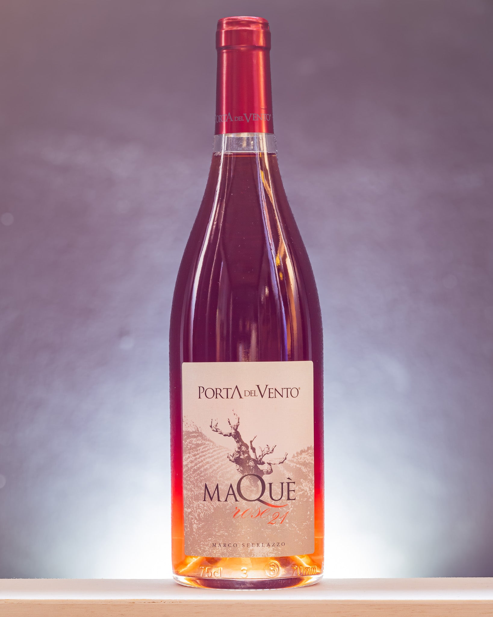 Porta del Vento Maque Rose Perricone Vino Rosato Sicilia 2021 Italia