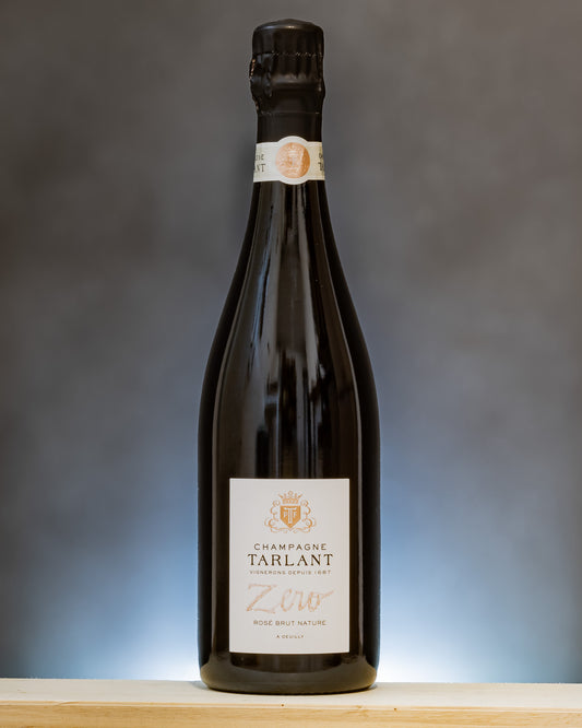 Tarlant Champagne Brut Nature Rose Rosato Zero Pinot Noir Nero Chardonnay Meunier Vino Valle Marne Marna Francia