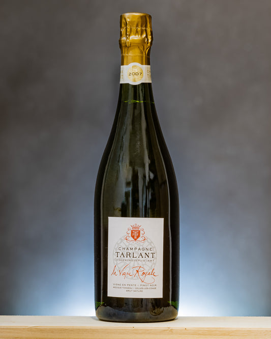 Tarlant Champagne Brut Nature Vigne Royale Blanc Noirs Pinot Noir Nero 2007 Valle Marne Marna Champagne Vino Francia