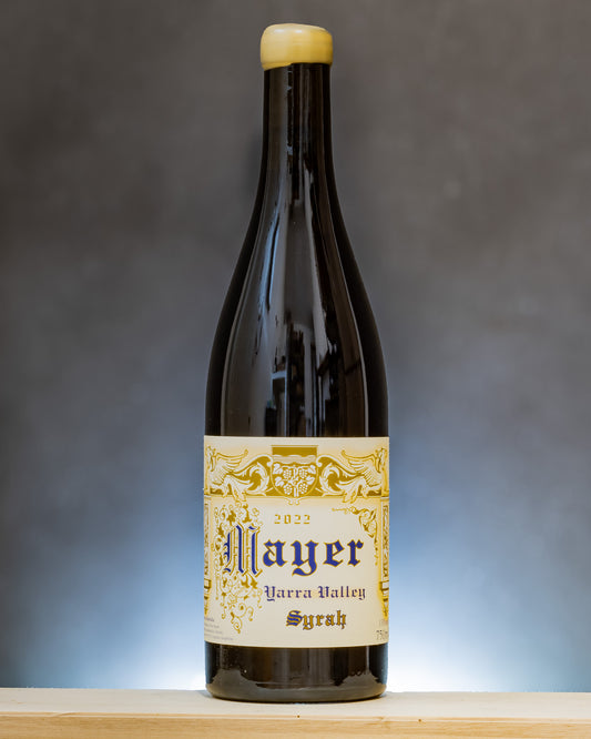 Timo Mayer Syrah Yarra Valley 2022 Victoria Australia Vino Rosso Nuovo Mondo