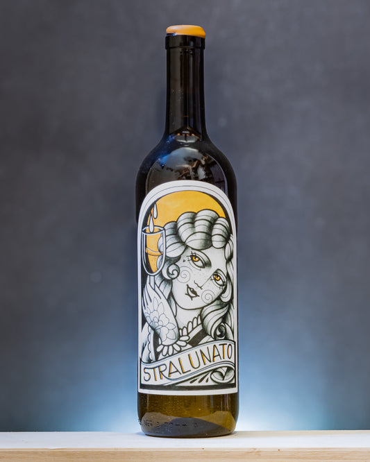 Torchio Levante Ligure Stralunato Vino Orange Macerato Arancione 2023 Vermentino Moscato Sauvignon Liguria Italia