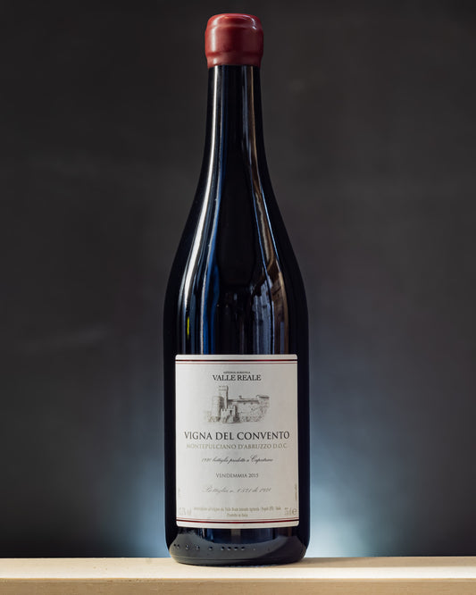 Valle Reale Montepulciano Abruzzo Vigna Convento Capestrano Vino Rosso 2015 Italia