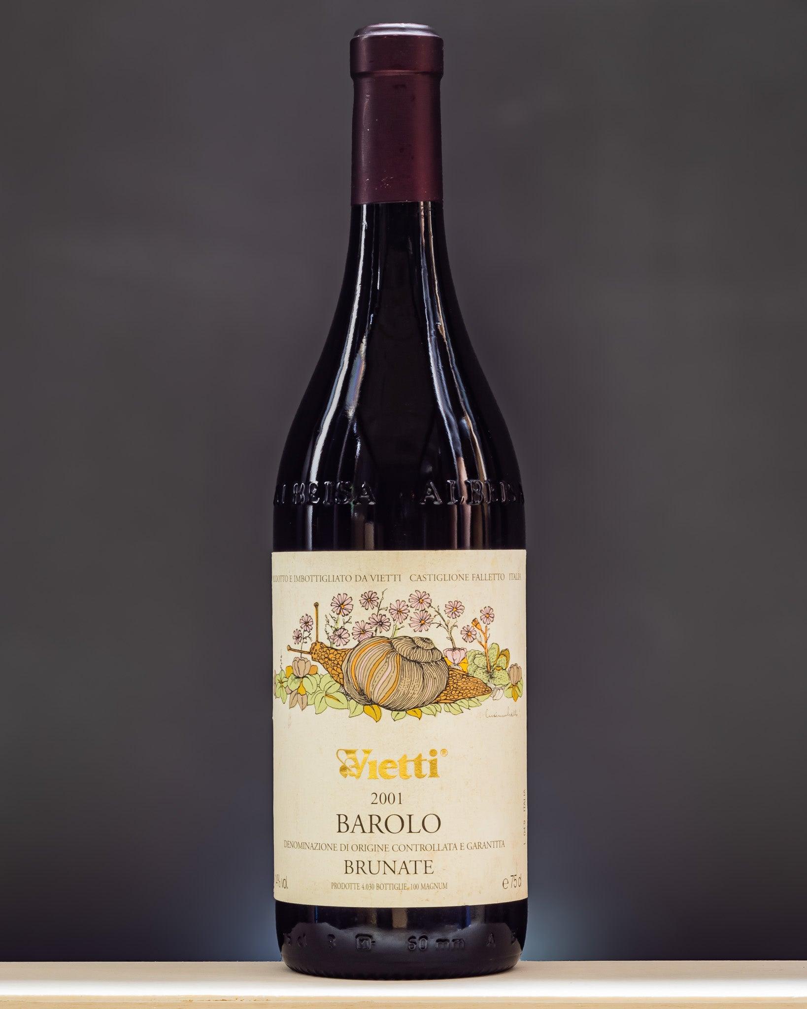 Vietti Barolo Brunate 2001 Nebbiolo Langhe Piemonte Italia Vino Rosso