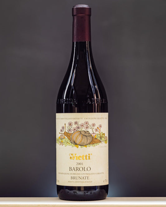 Vietti Barolo Brunate 2001 Nebbiolo Langhe Piemonte Italia Vino Rosso
