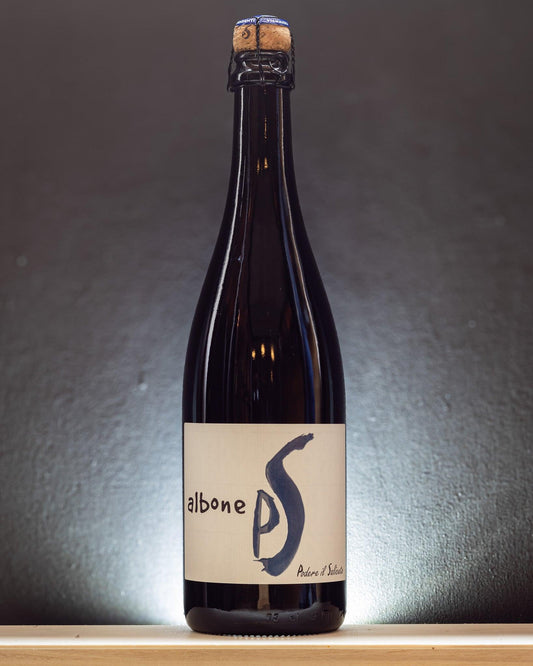 albone lambrusco frizzante podere il saliceto