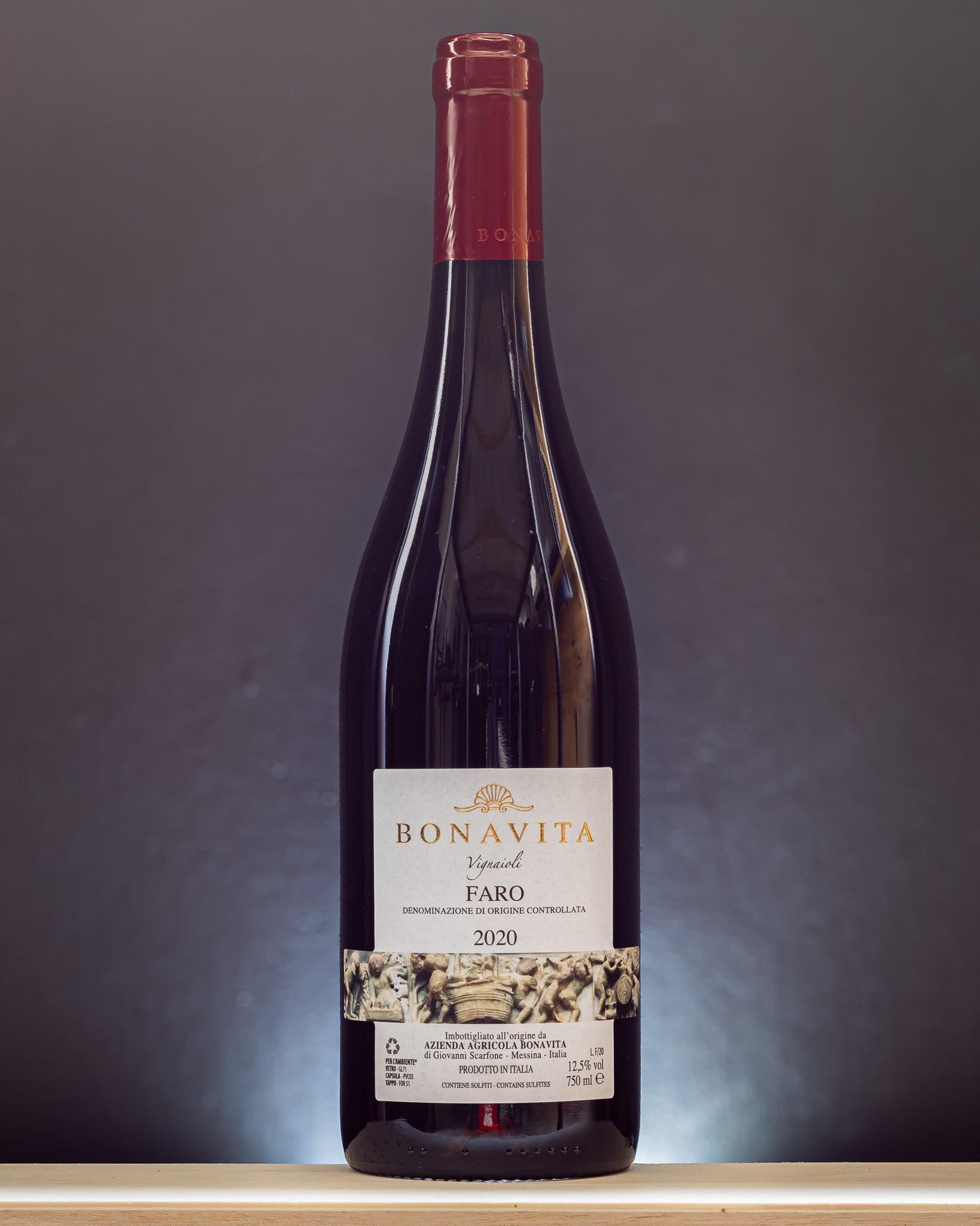 bonavita faro sicilia nerello mascalese nerello cappuccio nocera italia