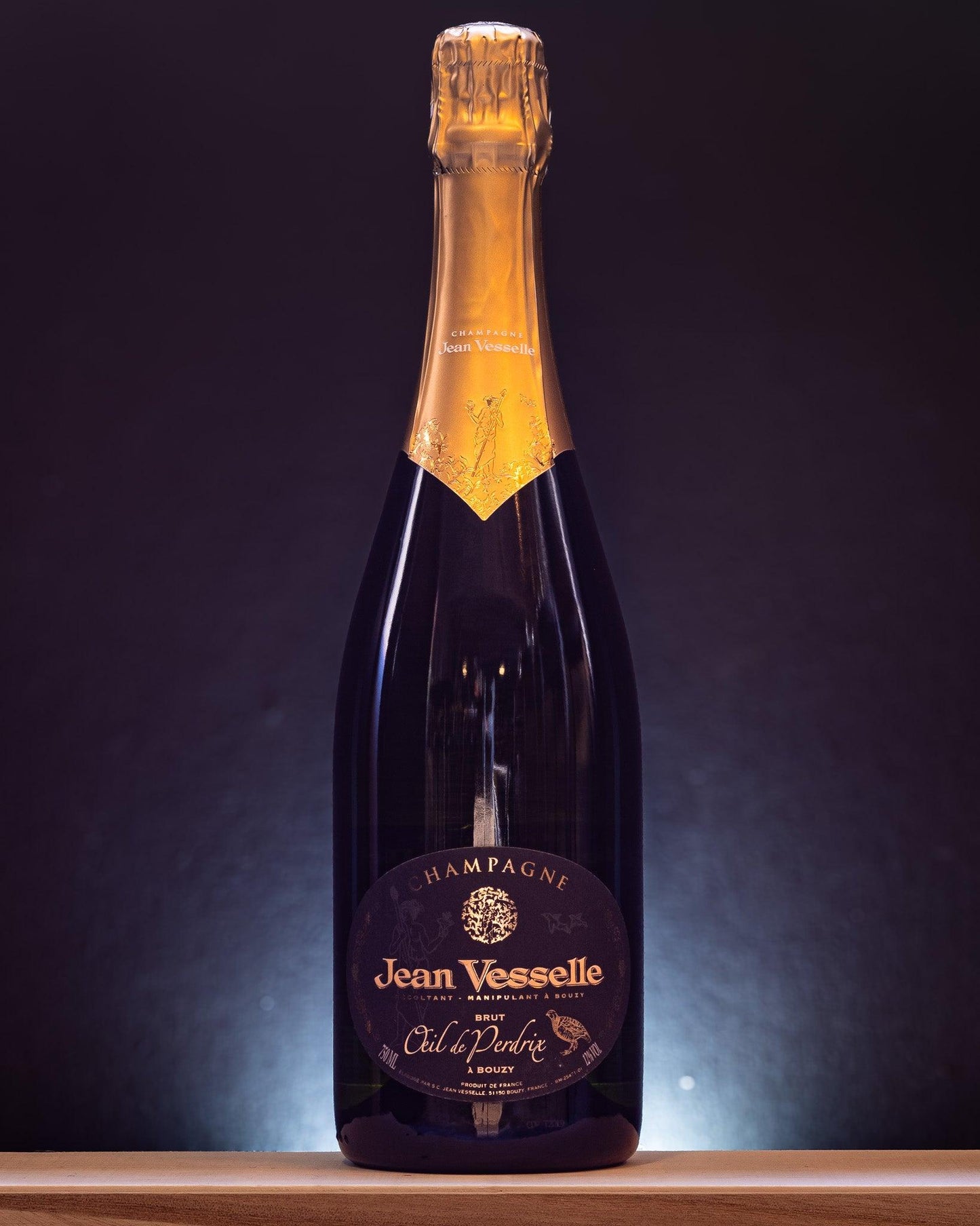 champagne jeans vesselle oeil de pedrix bouzy brut pinot nero francia