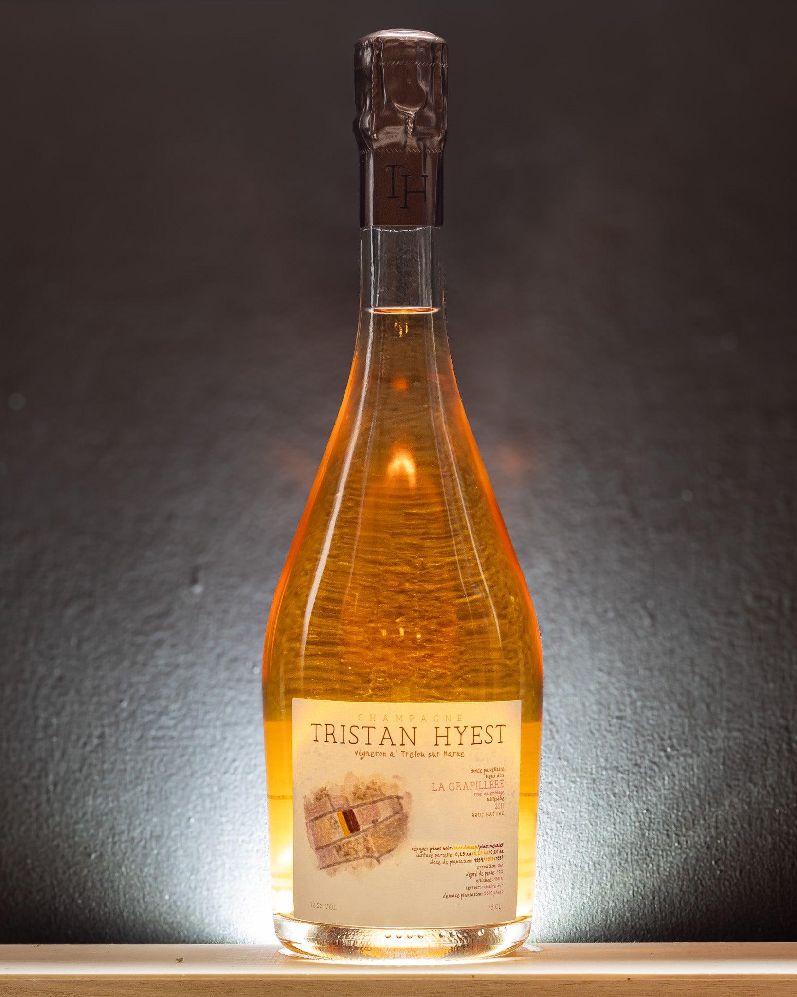 champagne la grapillere tristan hyest rose chardonnay pinot noir meunier non dose