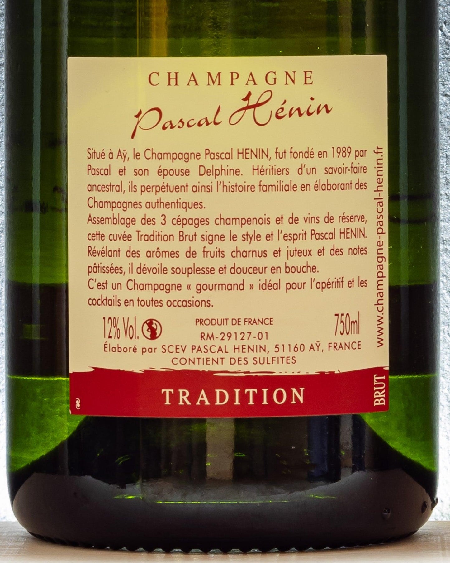 champagne pascal henin tradition brut