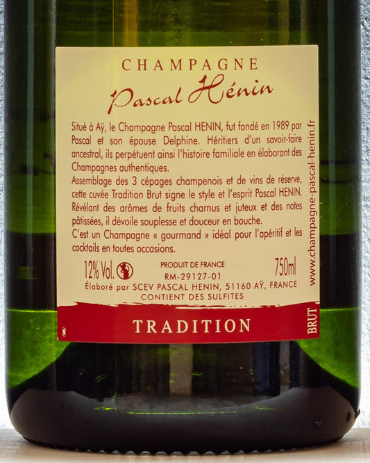 champagne pascal henin tradition brut