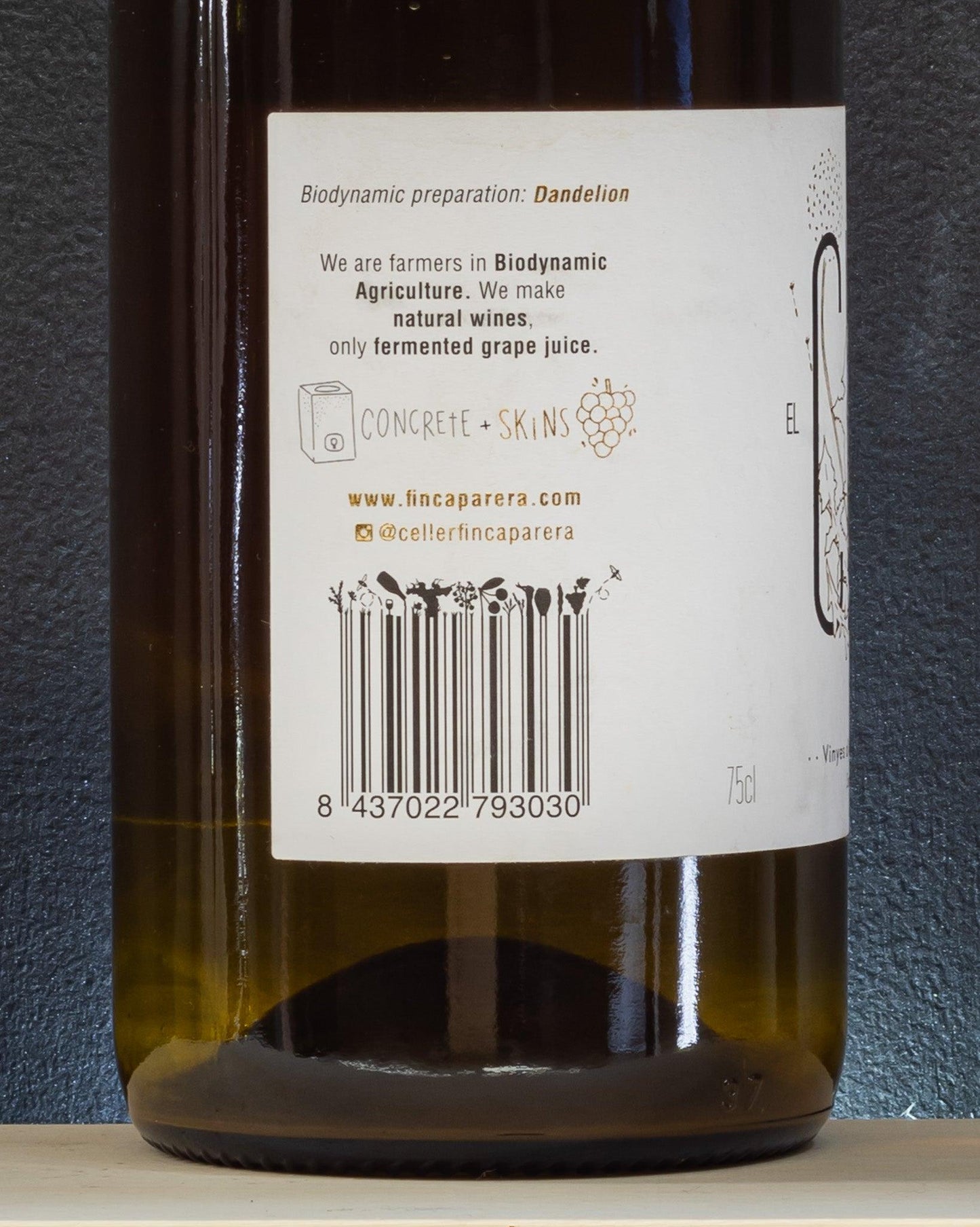 el clar finca parera xarello chardonnay spagna etichetta