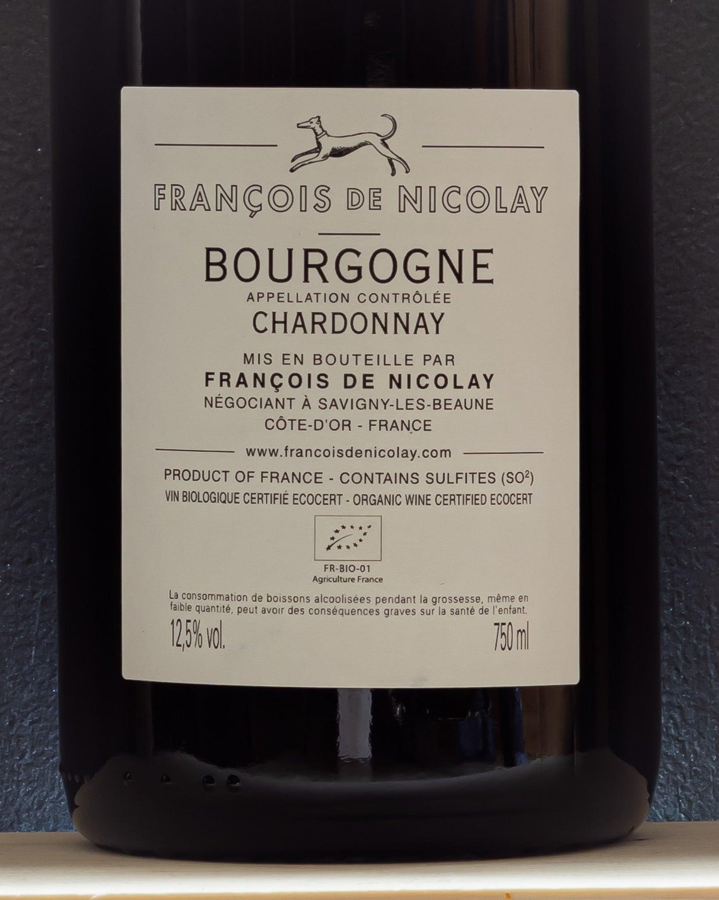 francois de nicolay bourgogne chardonnay borgogna francia retro etichetta