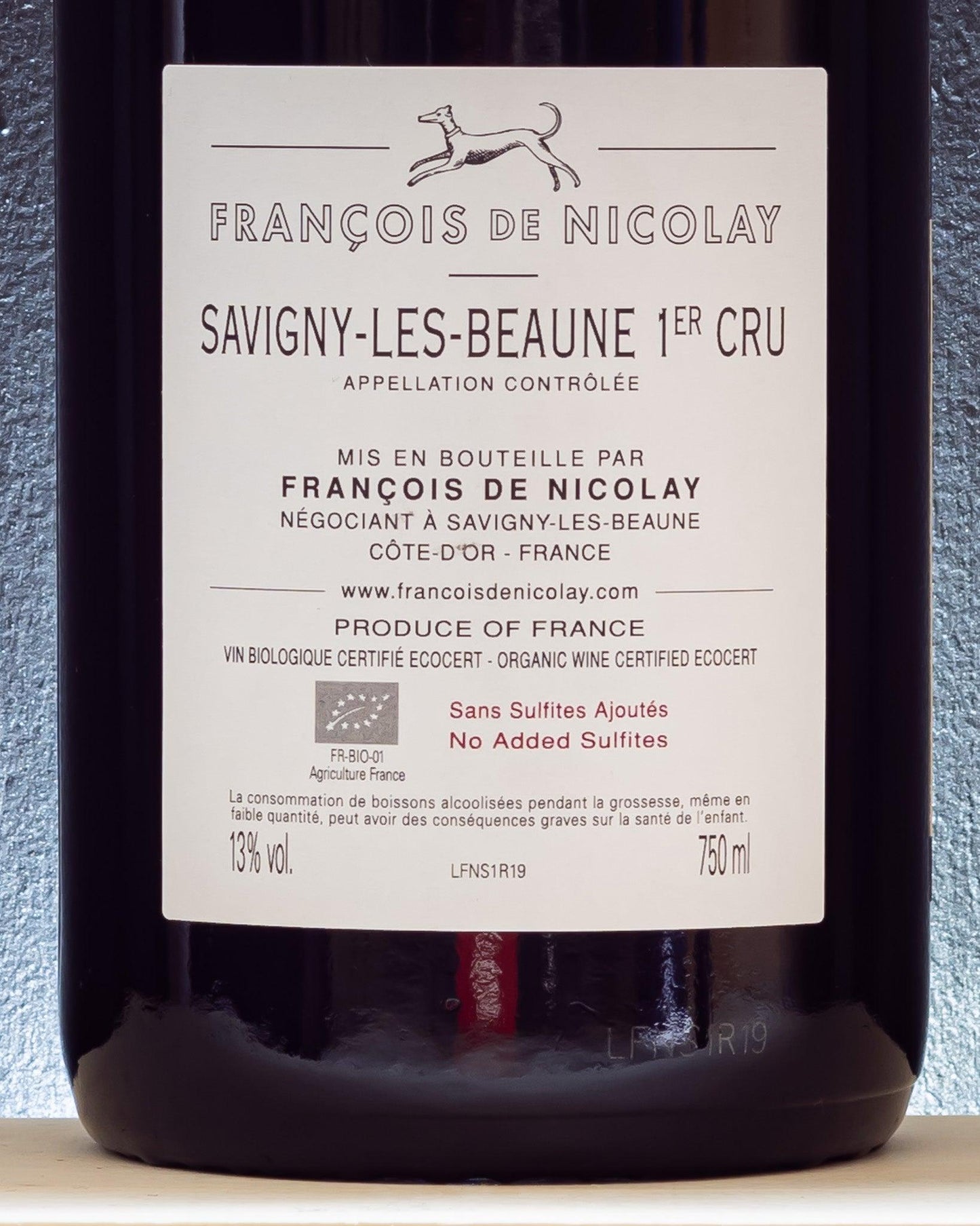 francois de nicolay savigny les beaune premier cru pinot nero borgogna francia retro etichetta