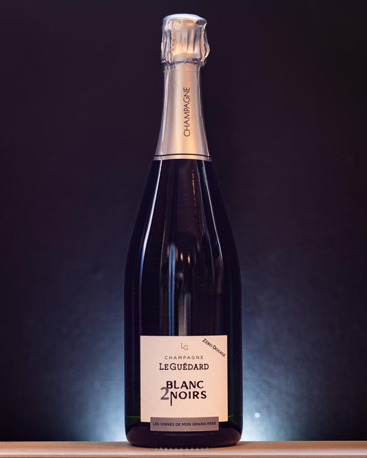 leguedard blanc 2 noirs champagne zero dosage les vignes de mon grand pere pinot nero pinot meunier