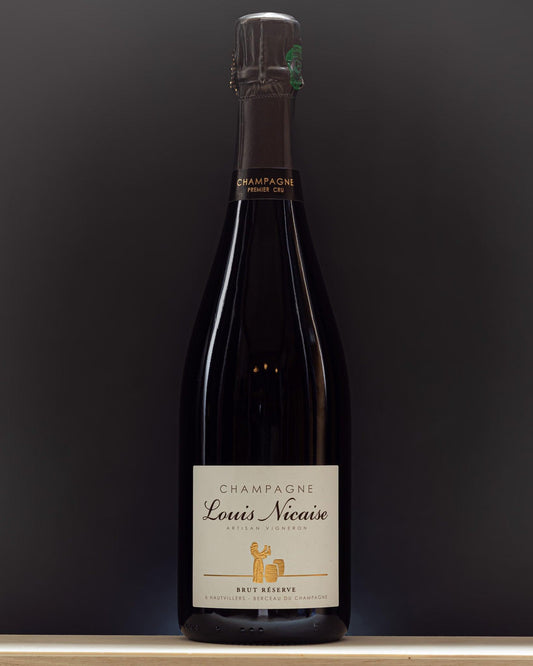 louis nicaise champagne brut reserve premier cru chardonnay pinot nero pinot meunier