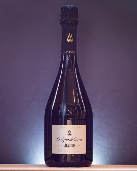 michel arnould e fils la grande cuvee champagne grand cru brut pinot nero chardonnay