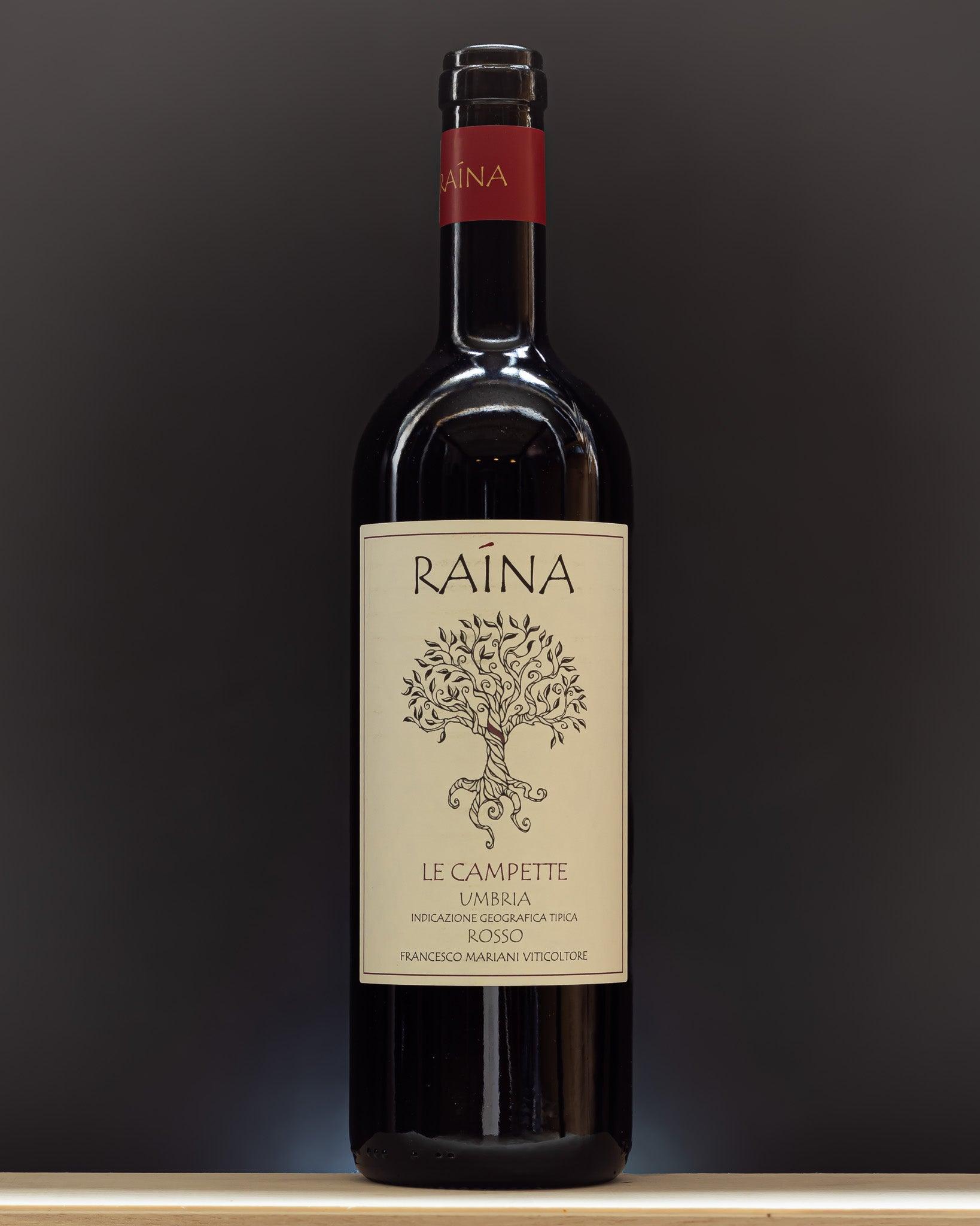 raina le campette umbria italia vino rosso sangiovese merlot storico autoctono di montefalco