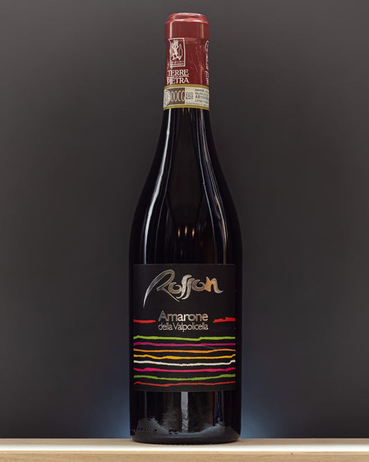 rosson amarone della valpolicella terre di pietra corvina corvinone rondinella croatina veneto italia