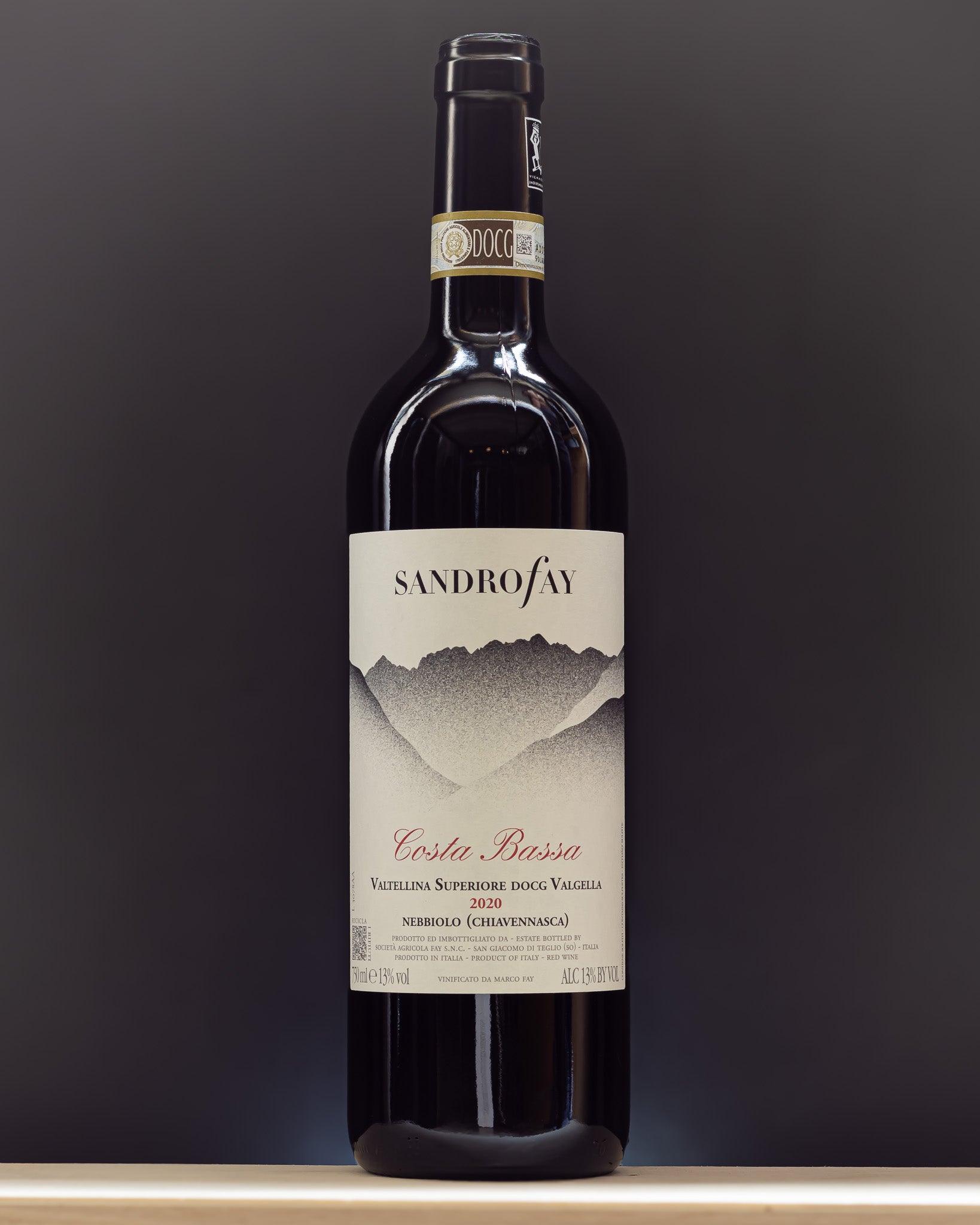 sandro fay costa bassa valtellina superiore valgella nebbiolo lombardia italia