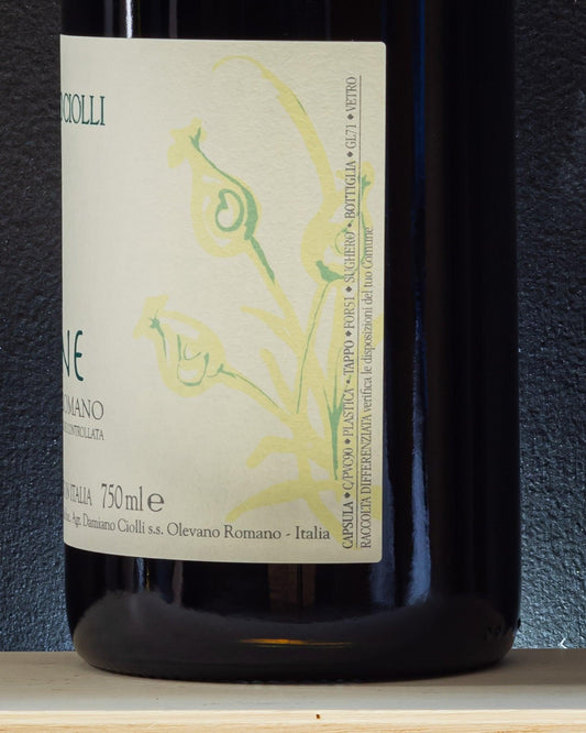 silene damiano ciolli cesanese olevano romano retro etichetta