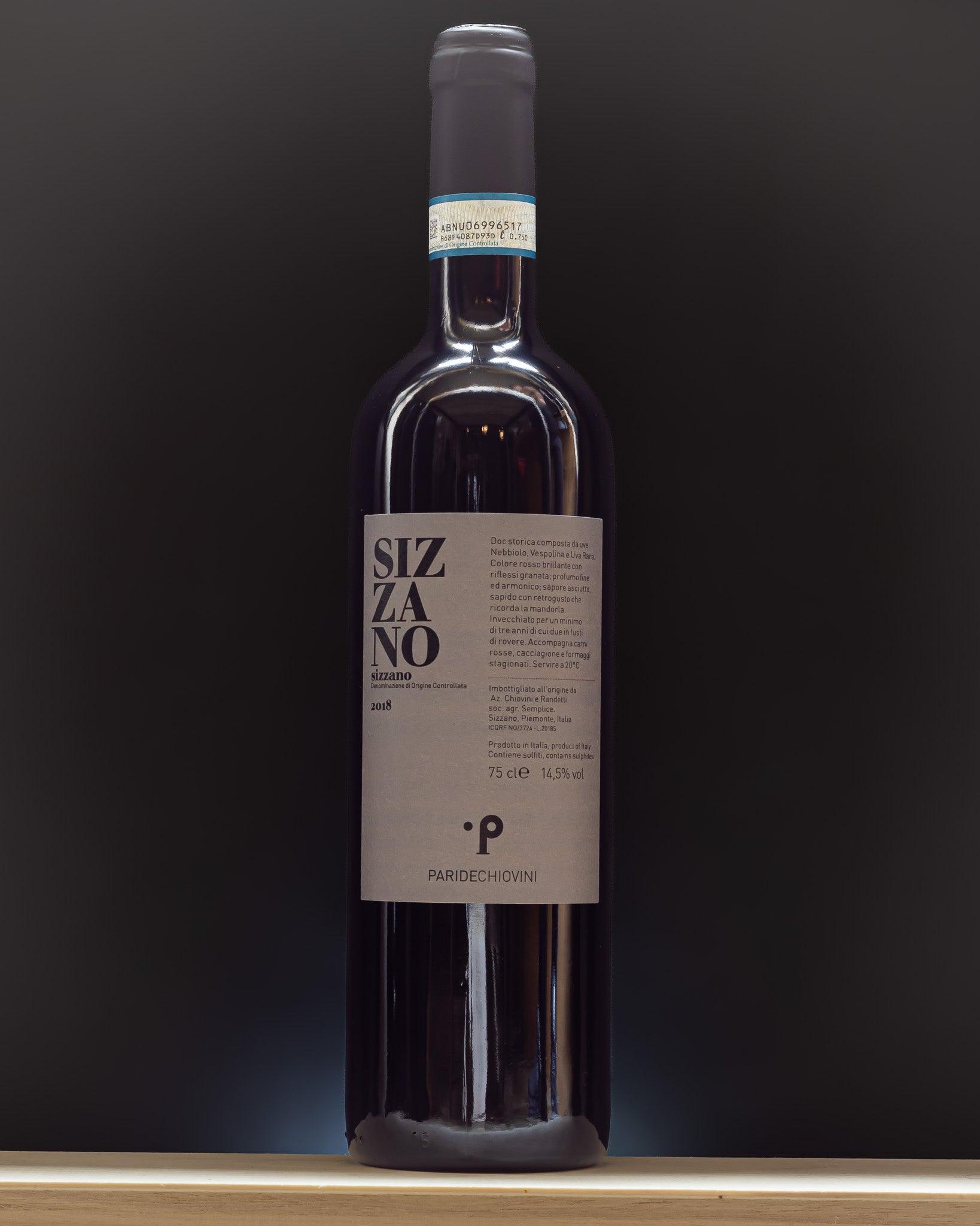 sizzano paride chiovini nebbiolo vespolina uva rara piemonte italia