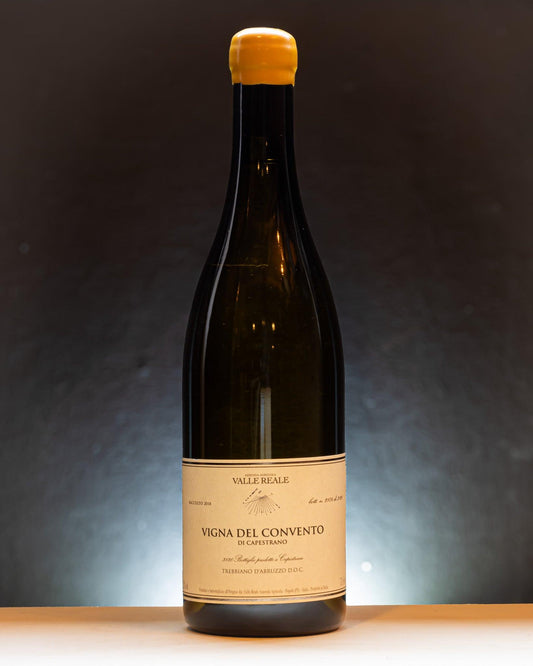 valle reale vigna del convento di capestrano abruzzo trebbiano italia vino bianco