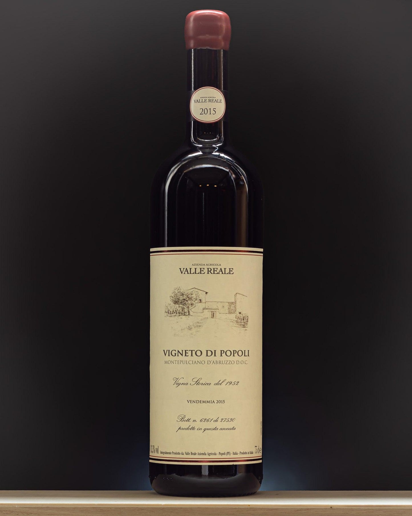 valle reale vigneto di popoli montepulciano d'abruzzo italia