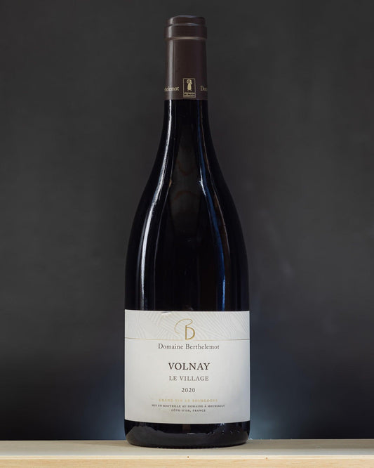 volnay le village pinot noir domaine berthelemot bourgogne