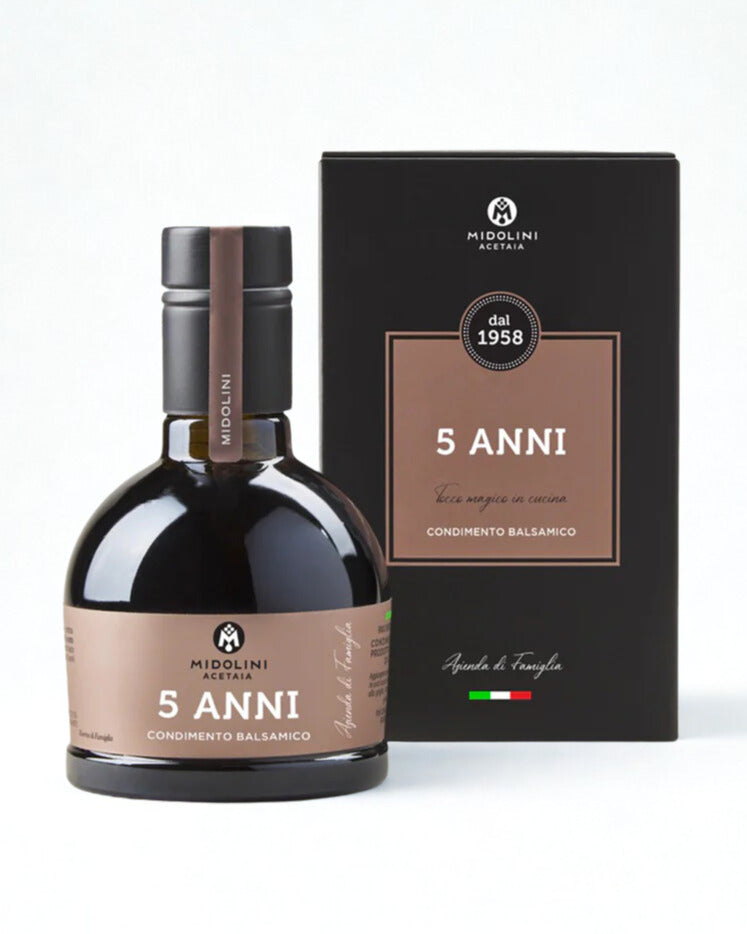 Asperum Superior 5 Anni Condimento Balsamico Astucciato | Acetaia Midolini