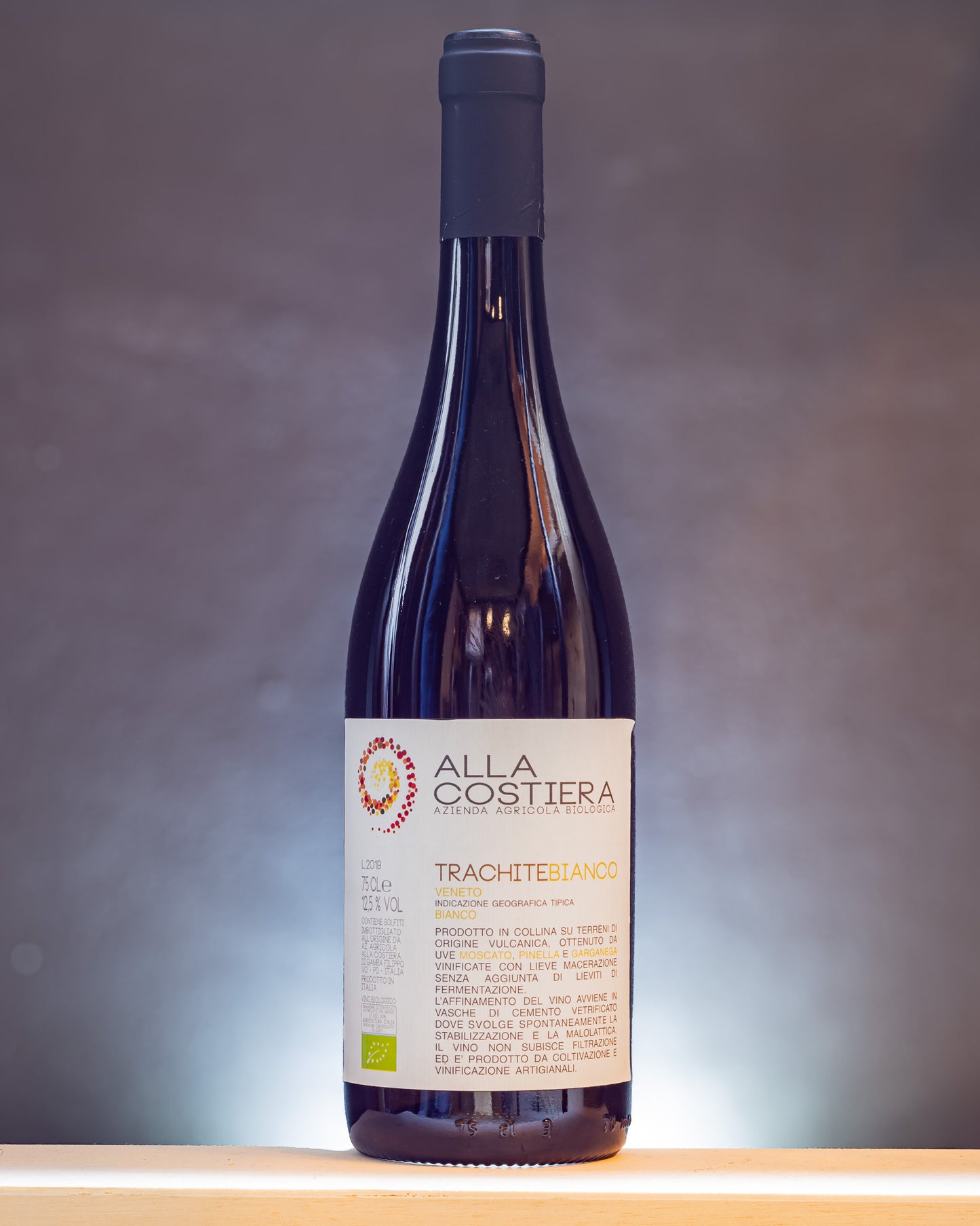 Alla Costiera Trachite Bianco Veneto Moscato Pinella Garganega Colli Euganei Padova Veneto Italia Vino Orange Macerato 2019