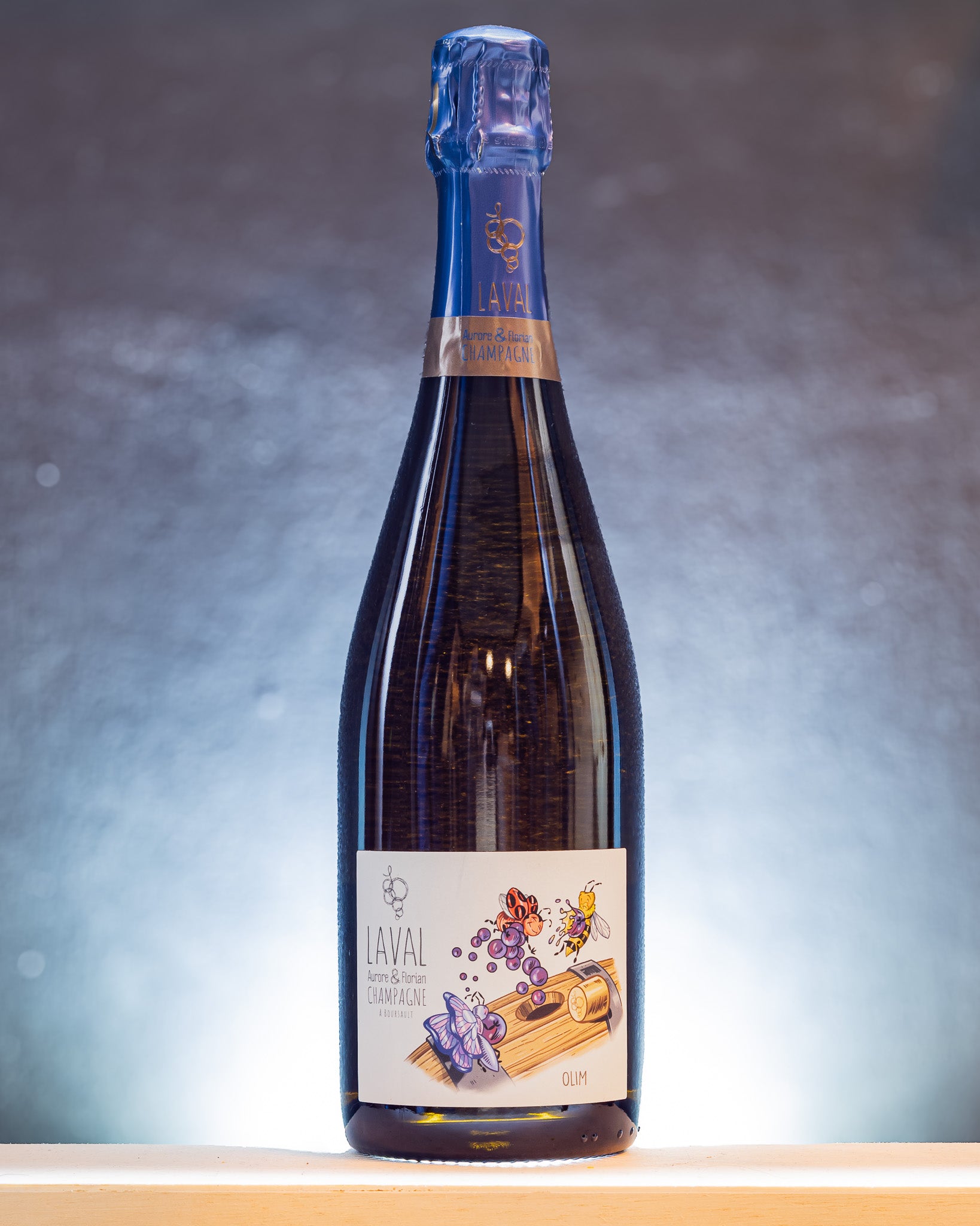 Aurore Florian Laval Champagne Olim Rose Meunier Extra Brut Valle Marne Vino Francia