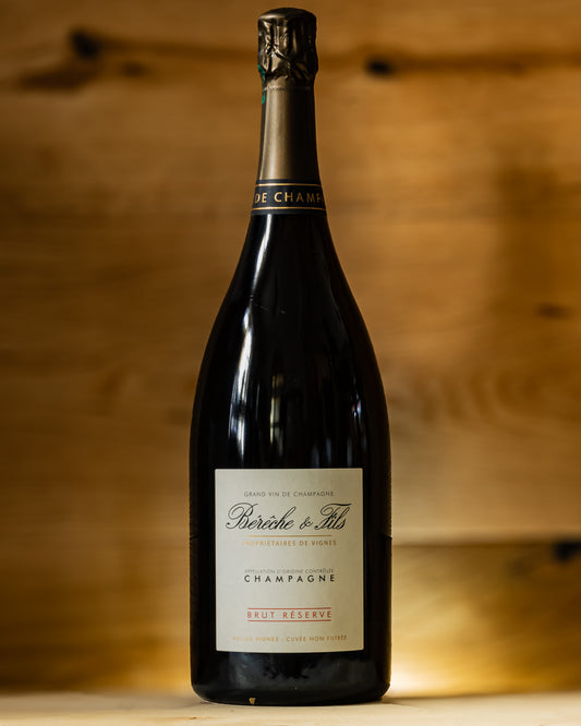 Bereche Champagne Brut Reserve Pinot Noir Nero Chardonnay Meunier Vino Francia Magnum 