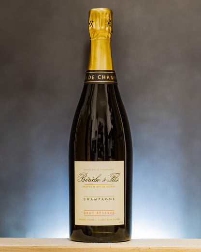 Bereche Fils Champagne Brut Reserve Sboccatura Giugno 2025 Pinot Noir Meunier Chardonnay Montagne Reims Vino Francia