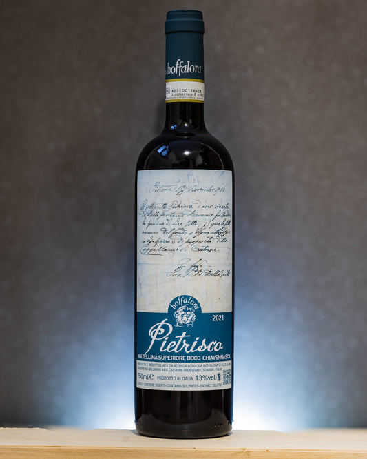 Boffalora Valtellina Superiore Pietrisco 2021 Nebbiolo Chiavennasca Lombardia Italia Vino Rosso