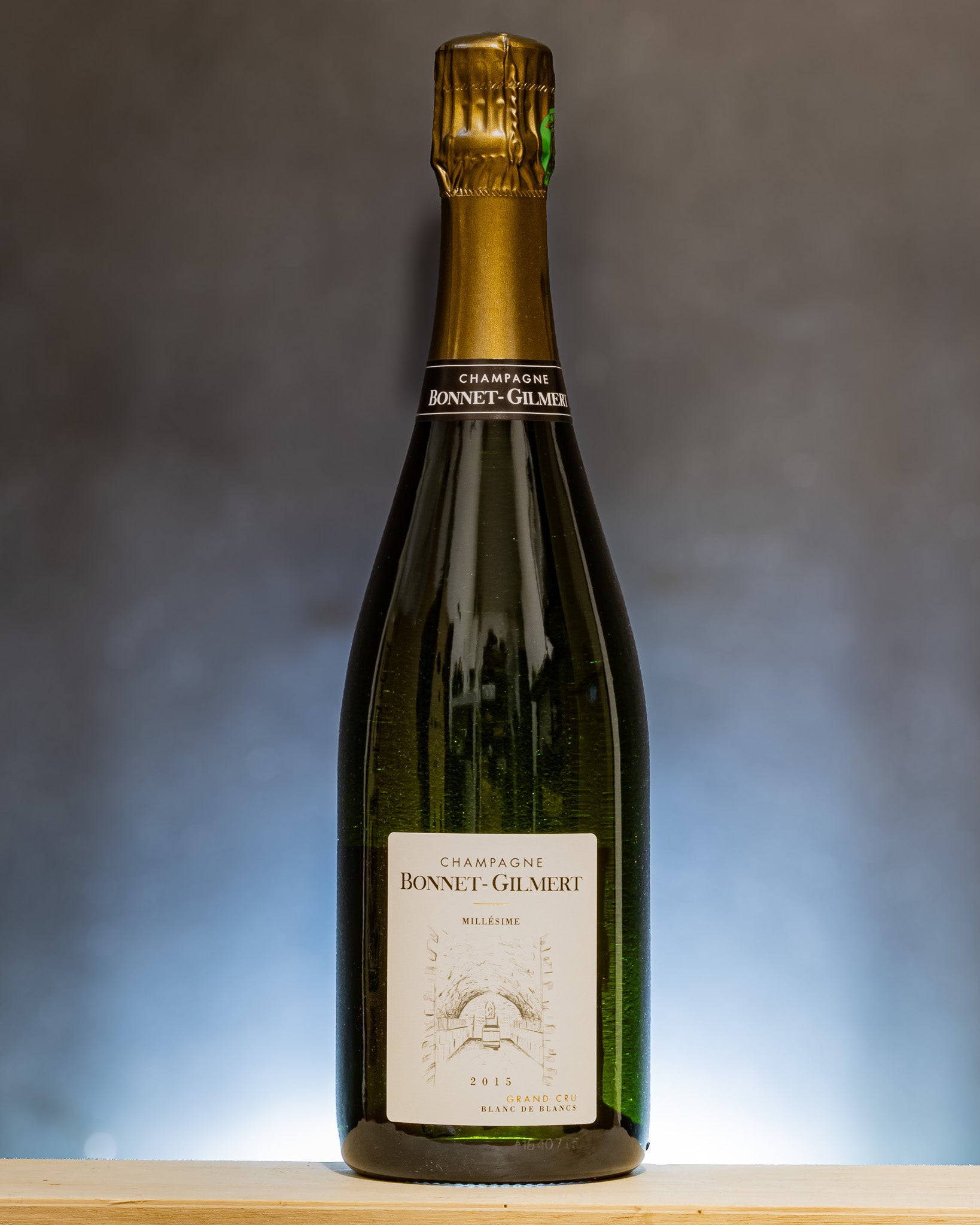 Bonnet Gilmert Champagne Extra Brut Blanc Blancs Grand Cru Millesime 2015 Cote Des Chardonnay Vino Francia