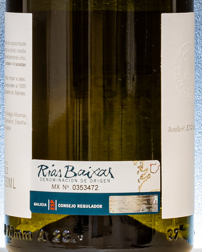 Botegas Albamar Albarino 2022  Sesenta e Nove Arrobas Galizia Rias Baixas Vino Bianco Spagna Retro Etichetta
