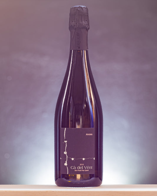 Ca del Vent Pas Opere Anima Rose Metodo Classico Vino Franciacorta Lombardia Italia 2015 Pinot Nero