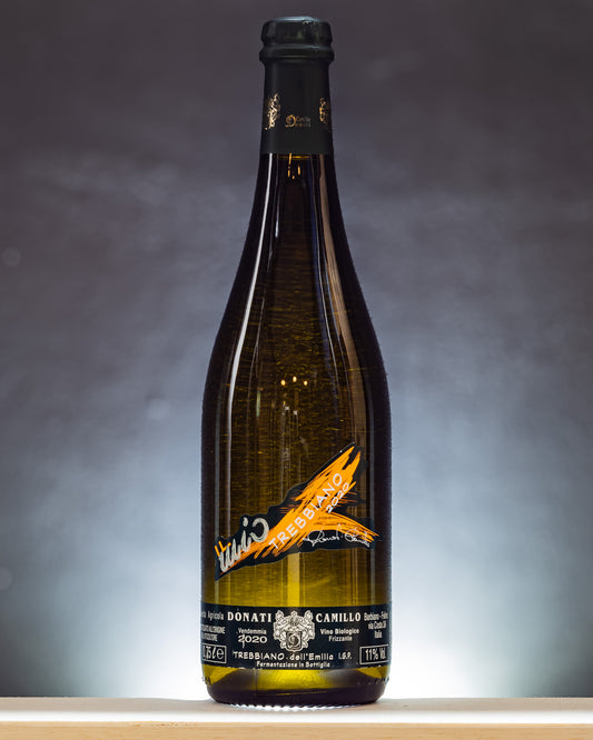 Camillo Donati Mio Trebbiano Rifermentato Frizzante Parma Emilia Romagna Italia Vino 2020