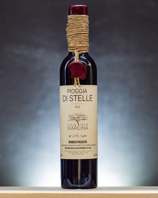 Cantina Marilina Pioggia Stelle 2013 Moscato Vino Passito Sicilia Italia