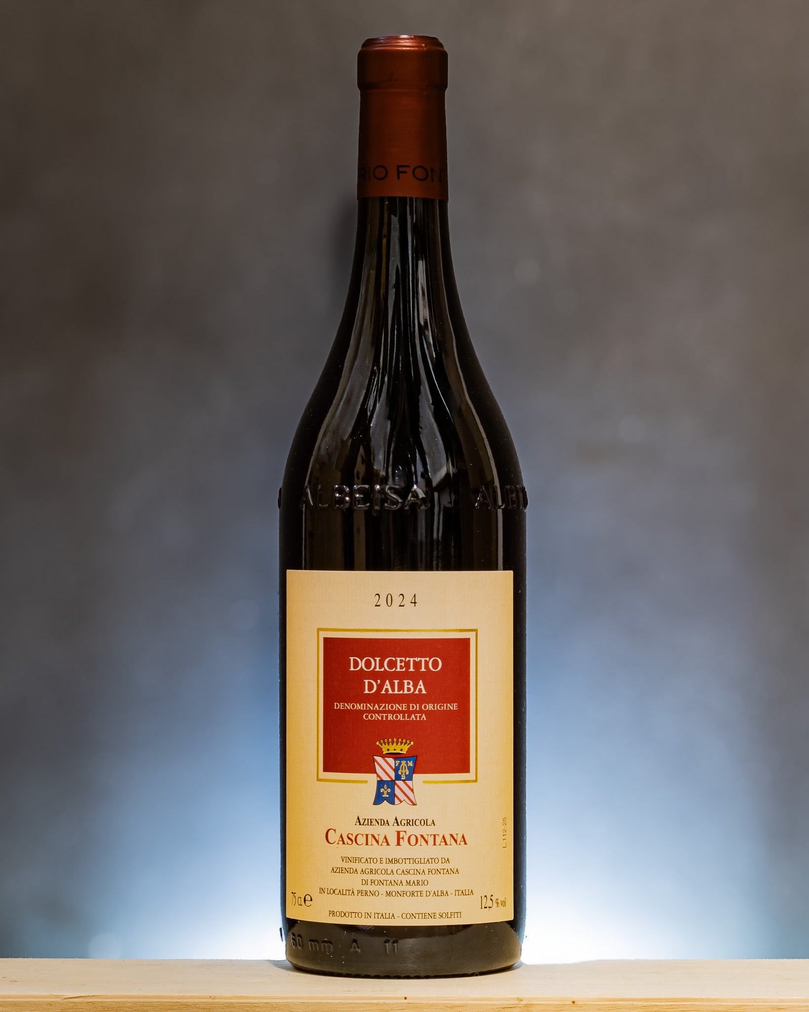 Cascina Fontana Dolcetto d'Alba 2024 Vino Rosso Langhe Piemonte Italia