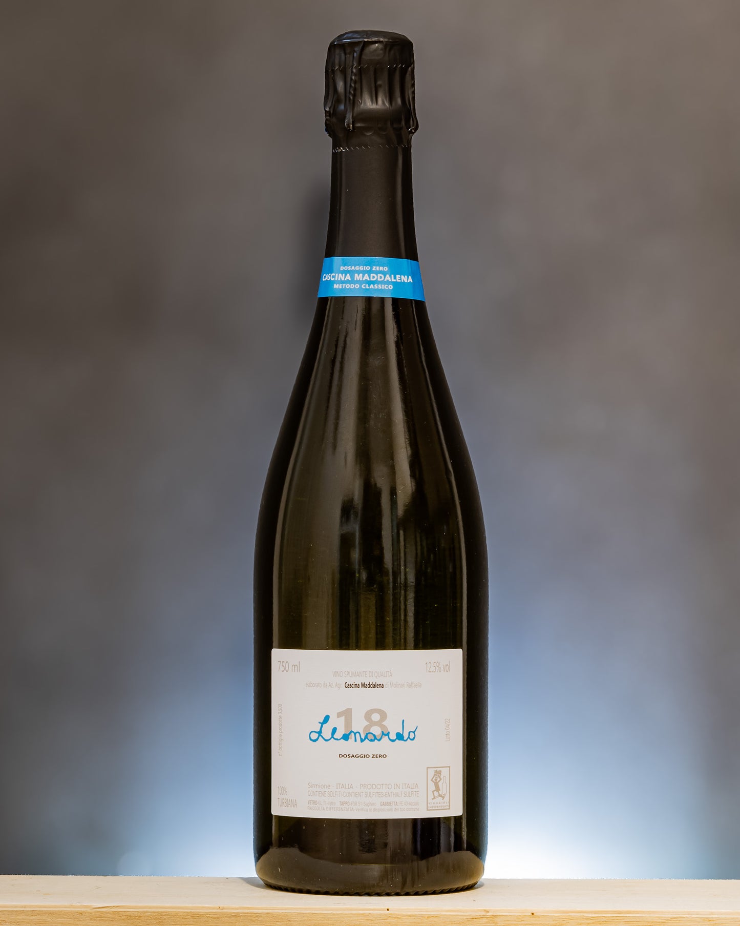 Cascina Maddalena Metodo Classico Turbiana Trebbiano 2018 Leonardo Dosaggio Zero Spumante Lombardia Italia