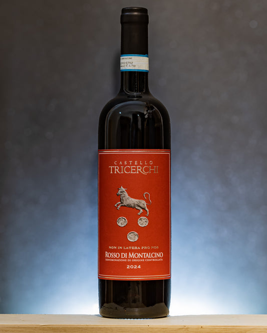 Castello Tricerchi Rosso Di Montalcino Sangiovese Toscana Vino Rosso Italia