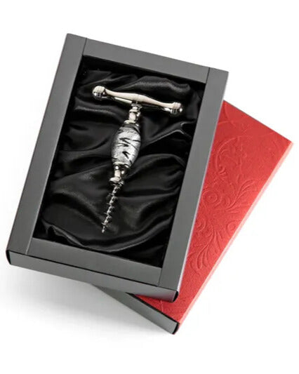 Cavatappi D'Autore Farfalli Doge A Strappo Vetro Murano Made In Italy Cofanetto Regalo Natale